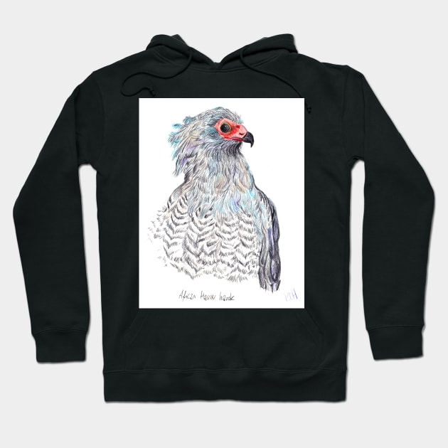 African Harrier Hawk Hoodie by sadnettles